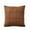 Brown-2, variant on Brushed Pillowcase Cushion Cover, Soft Backrest Protector for Bedroom Sofa Couch Living Room, Durable Microfiber Bedding Accessory with Hidden Closure, 1 Piece Classic