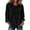 Black, variant on Women's Solid Raglan Sweatshirt, Crew Neck Long Sleeve Loose Casual Pullover Top