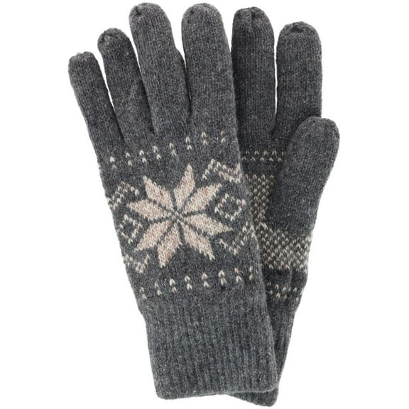 CTM Thermal Lined Ragg Wool Winter Glove (Men)