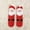 A, variant on Nrmvnmi 1 pairs Christmas Fuzzy Socks Toddler Winter Floor Socks Holiday Fleece Socks Santa Reindeer Snowman Printed Warm Socks