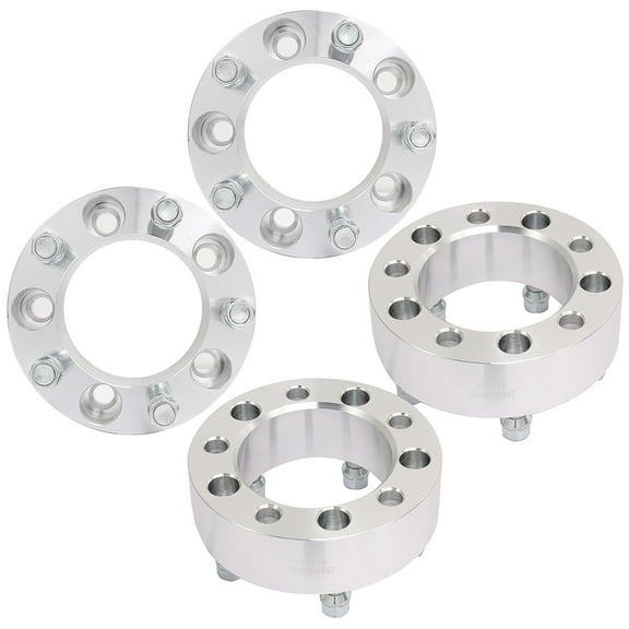 ECCPP 4X 2 inch 50mm Wheel Spacers Adapters 5x5.5 to 5x5.5 5x139.7 to 5x139.7 108mm CB 9/16" 5 Lug fits for Ram 1500 for Dakota Wheel Spacers for Durango Wheel Spacers