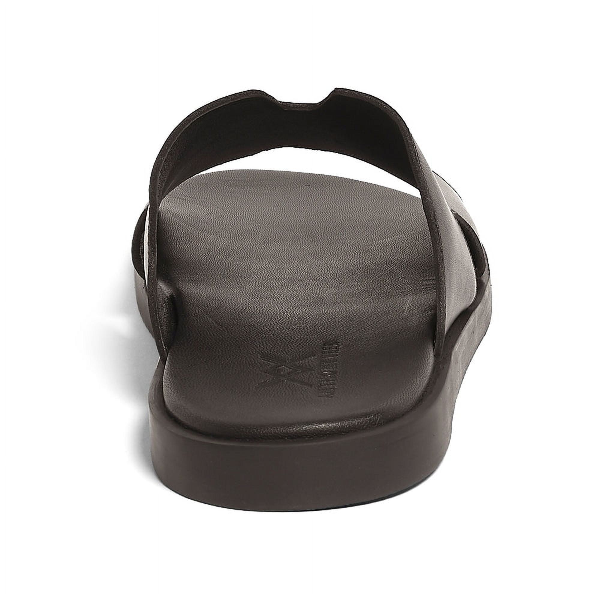 Anthony Veer Mens Marrkesh Leather Comfort Slide - Walmart.com display picture 2