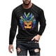 thumbnail image 2 of Blusas y camisas de manga larga con cuello redondo para hombre, moda de carnaval, blusa de manga larga con cuello redondo y estampado de hombre, blusa de poliéster, 2 of 5