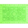 thumbnail image 1 of Ahgly Company Indoor Rectangle Oriental Green Modern Area Rugs, 8' x 10', 1 of 4