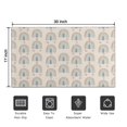 thumbnail image 5 of Beige Boho Bohemia Rainbows Hearts Pattern Door Rugs,Washable Non Slip Door Mats Indoor,Decorative Door Mats,Entry Mat Indoor for Entrance,Bedroom,Kitchen,Bathroom,17"x30", 5 of 6