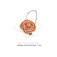thumbnail image 2 of Uxcell Artificial Rose Flower Heads Brown Mini Faux Flowers 0.8"-1" 288Pcs, 2 of 4