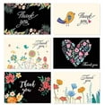 thumbnail image 1 of 30 Thank You Cards with Envelopes, Floral 4x6 Inch 6 Modern Unique Designs Bulk Blank Note Cards for Christmas Wedding, Business, Formal, Christening and All Occasion by, 1 of 3