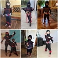 thumbnail image 5 of Ninja Costume Kids Ninja Muscle Costumes Boys Ninja Set Accessories Best Children Gift(kids), 5 of 5