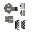thumbnail image 3 of Protector de Eje Skid Plate NikouMX Chasis de Acero Inoxidable Negro Deportes, 3 of 8