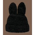 thumbnail image 5 of CoCoMangos Cute Plush Bunny Ear Beanie Hats Warm Soft Fuzzy 3D Rabbit Ears Knit Hat for Women Fluffy Autumn Winter Skull Cap, 5 of 7