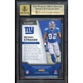thumbnail image 2 of Michael Strahan 2016 Certified Signatures Mirror Green #69 (ser 4/5) BGS 9.5, 2 of 2