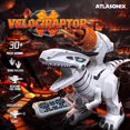 thumbnail image 2 of Robot dinosaurio RC de juguete Atlasonix Jurassic T-Rex con tiro, 2 of 8