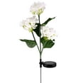 thumbnail image 2 of EIMELI Solar Stake Light 600mAh IP44 Waterproof Hydrangea Garden Stake Light with 3 Heads Auto On/Off Landscape Decor Light for Garden Lawn Patio Blue, 2 of 10
