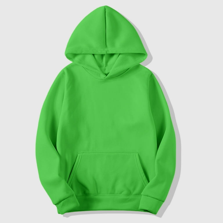 neon green hoodie dress Fur Hoodie - Green, Neon for Women main image 0