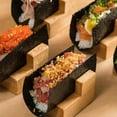 thumbnail image 6 of Wood Sushi Tacos Serving Tray Versatile Rack Decoration Display Sushi For Food Roll Stand Sashimi Hand, 6 of 9