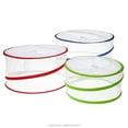 thumbnail image 3 of Kole Imports - Pop-Up Outdoor Food Protector Mesh Covers 15"/14"/12" x 8-Inches High - 3-Piece Set, 3 of 5