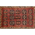 thumbnail image 1 of Ahgly Company Indoor Rectangle Traditional Crimson Red Persian Area Rugs, 3' x 5', 1 of 6