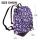 thumbnail image 2 of Disketp crystal Skull flower cool Mochila de Cuero para Mujer, Bolso de Espalda Antirrobo con Estilo para Viaje, Trabajo y Uso Diario, 2 of 4