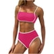 thumbnail image 1 of Trajes de Baño para las Mujeres con Impresión de Leopardo Cintura Alta, Bikini Sexy Dividido con Almohadillas Extraíbles, 1 of 9