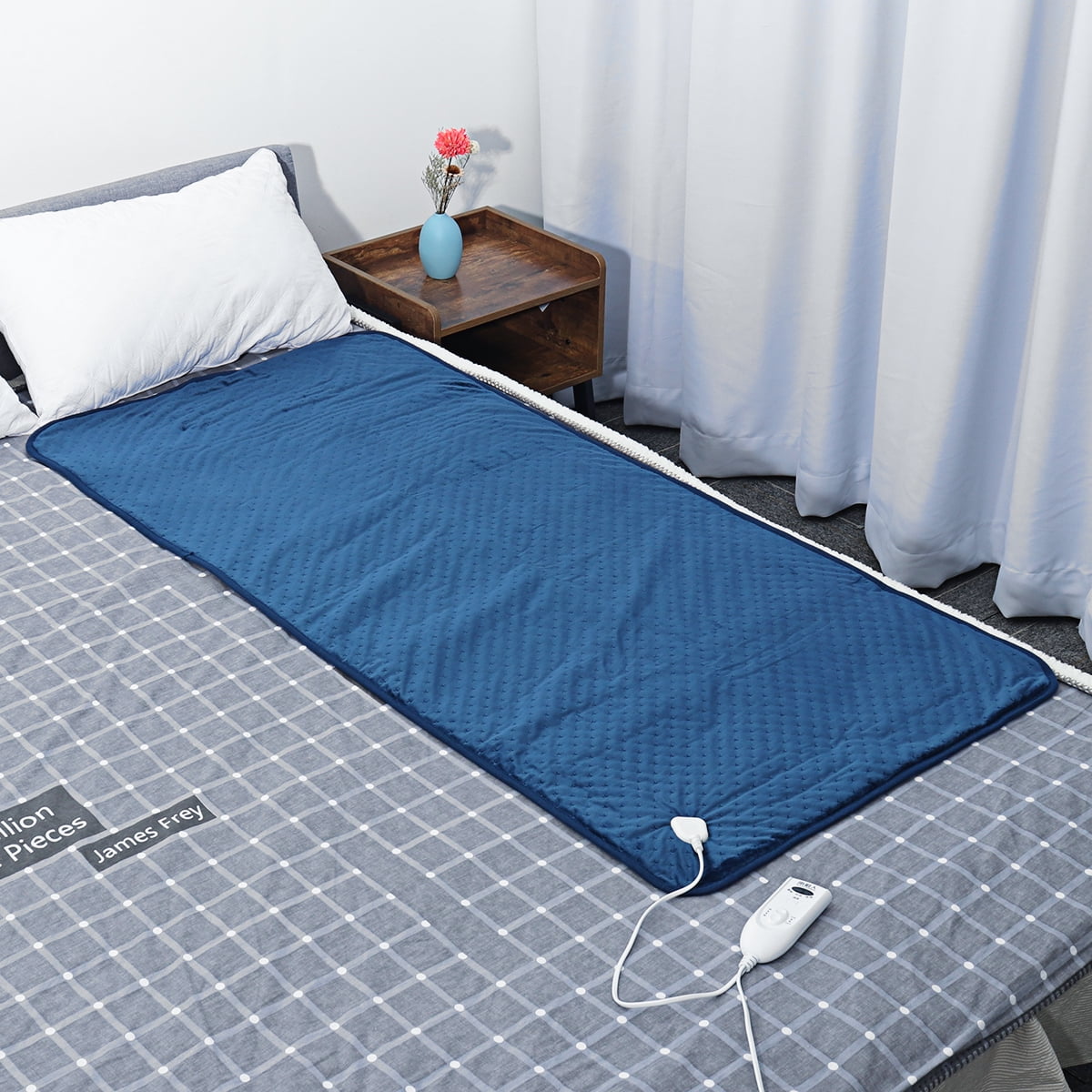 Electric Heating Blanket, Waterproof Heated Pad Winter Soft & Warm Mat