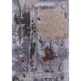 thumbnail image 1 of Ahgly Company Indoor Rectangle Mid-Century Modern Purple Oriental Area Rugs, 4' x 6', 1 of 6