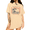 Apricot, variant on Women's Unrushed Heart Seaside Tide Print Ocean Wave Abundant Divine Love Spiritual Saying Graphic Short Sleeve Crewneck white Tops