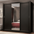 thumbnail image 2 of Ropero Closet Madesa Monaco 3 Puertas Corredizas 1 Espejo, 2 of 10