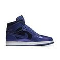 thumbnail image 3 of Air Jordan 1 Retro High Men's Shoes Deep Royal Blue/Black/white 332550-420, 3 of 3