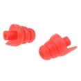 thumbnail image 5 of TISHITA 4 Paires de Bouchons d'Oreilles Réutilisables en Silicone pour Voyage, Réduction de Bruit - Rouge, as, 5 of 5