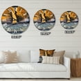 thumbnail image 4 of Designart 1 in Coastal Wall Clock, 4 of 5