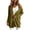 Olive Green, variant on DYTTDG Women's Open Front Knit Cardigan, Solid Long Sleeve Ribbed Cuff Hem Side Pocket Loose Mid Length Casual Layering Outerwear Sweater