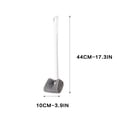 Black and Friday Deals DPTALR white Plastic Toilet Brush Bristle Dead