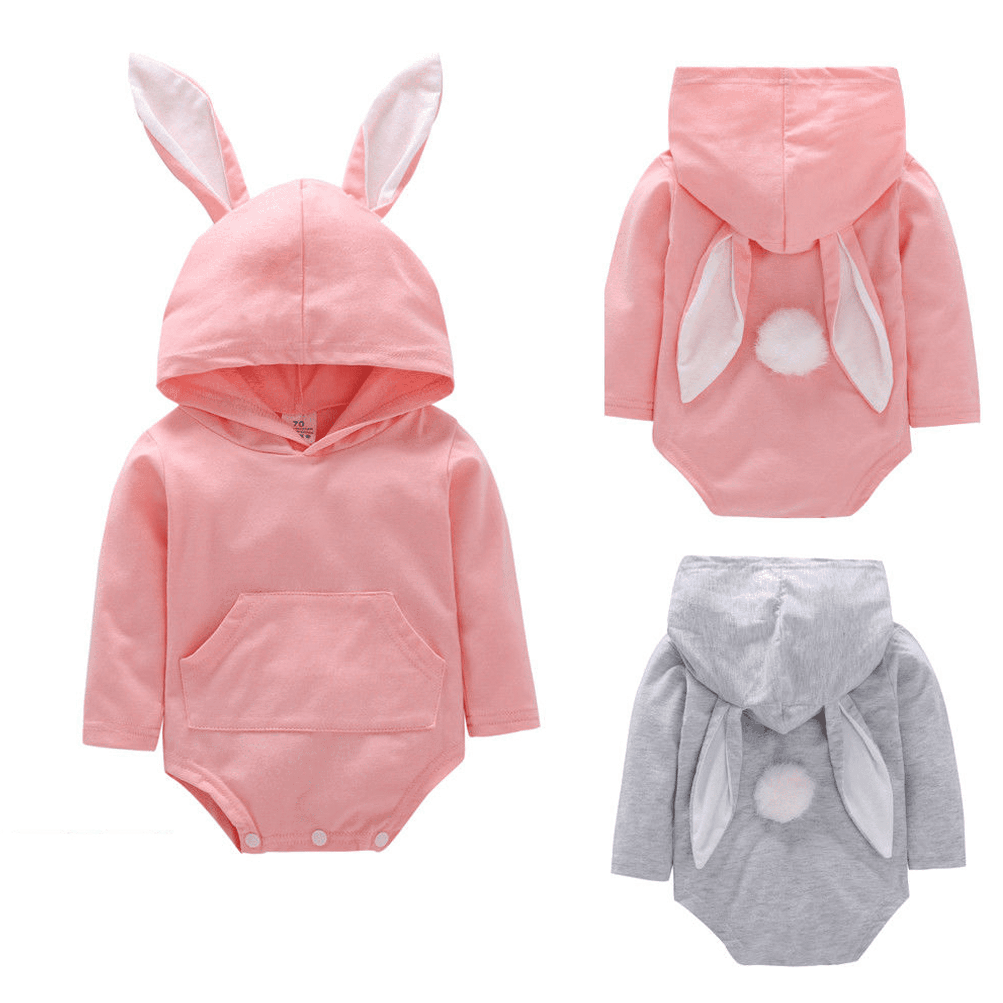 Newborn Baby Girls Clothes Easter Bunny 