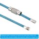 thumbnail image 5 of Cable de Llavero de Alambre de Acero Inoxidable de 3.5 Pulgadas, Azul, Paquete de 15, 5 of 6