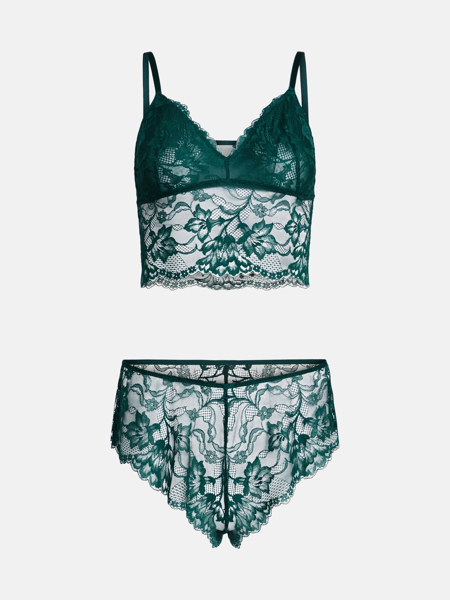 Joyspun Lace Cami & Shortie Set, Size S-XXXL