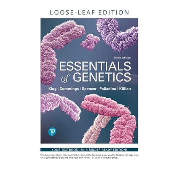 Pre-Owned Essentials of Genetics (Masteringgenetics), 9780135209882, 0135209889, Paperback, 10 edition