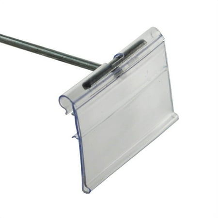 UPC: 0794504369052 | Azar Displays 700842 2 W x 1.5 H Flip Scan Label Holder  50-Pack