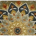 thumbnail image 7 of Ox Bay Blooming Charcoal 2 ft. 3 in. x 6 ft. 9 in. Oriental Medallion Runner Rug, 7 of 7