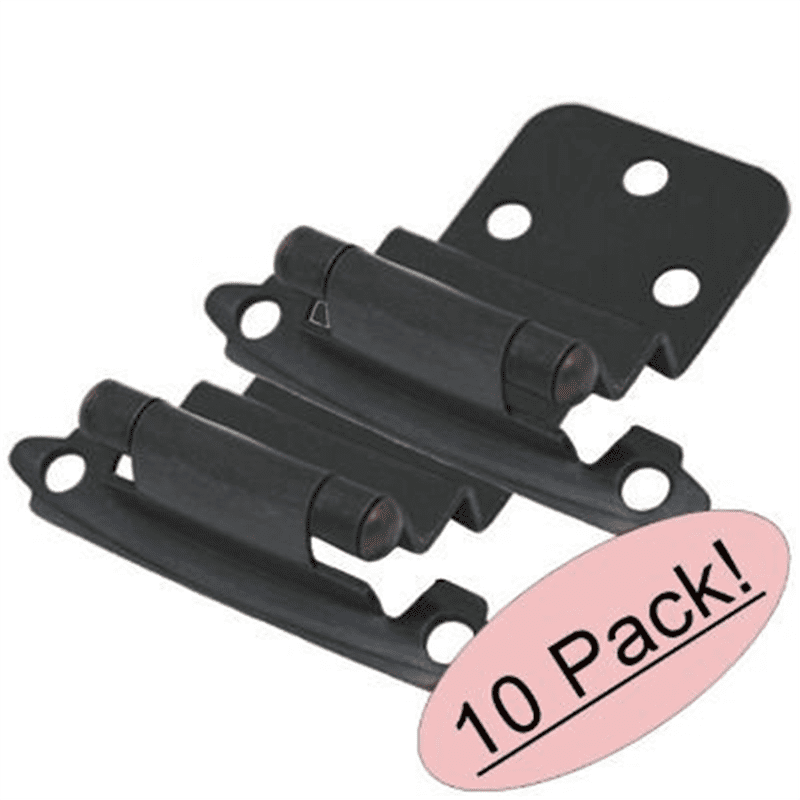 Cosmas 17128ORB Oil Rubbed Bronze Hinge 3/8" Inset [17128ORB