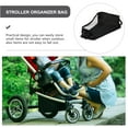 thumbnail image 2 of OULII Stroller Accessory Stroller Organizer Bag Black Nylon 1Pcs for Shopping, 2 of 8