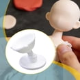 thumbnail image 4 of Bandeja para cabeza de muñeca, soporte para exhibición, bandeja de maquillaje portátil ajustable, base para modelar cabeza de muñeca para exhibición,, 4 of 8