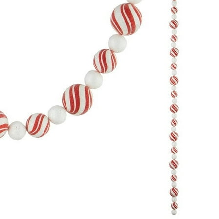 Raz Imports Peppermint Candy Garland