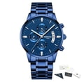 thumbnail image 1 of NIBOSI Relogio Masculino Relojes para hombre Marca de lujo Famoso reloj para hombre Moda Casual Cronógrafo Militar Reloj de pulsera de cuarzo Tan Jianjun unisex, 1 of 2