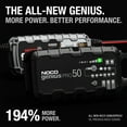 thumbnail image 2 of NOCO GENIUSPRO50: 50A 6V/12V/24V Professional Battery Charger, Maintainer and Desulfator, 2 of 7