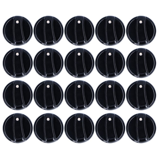 Stove Accessory,20PCS 8mm Universal Kitchen Rotate Control Knob Range Knob Modern Innovation