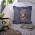 thumbnail image 3 of Watercolor Animal Art Canvas Fabric Decorative Pillow, 3 of 4