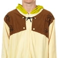 thumbnail image 3 of Shrek Union Suit Men's Costume Kigurumi Zip Up Hooded One Piece Pajama, 3 of 5