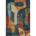 thumbnail image 2 of Addison Rugs Mayfield Premium Machine Washable Transitional Abstract Navy Rectangle Rug, 5' x 7'6", 2 of 7