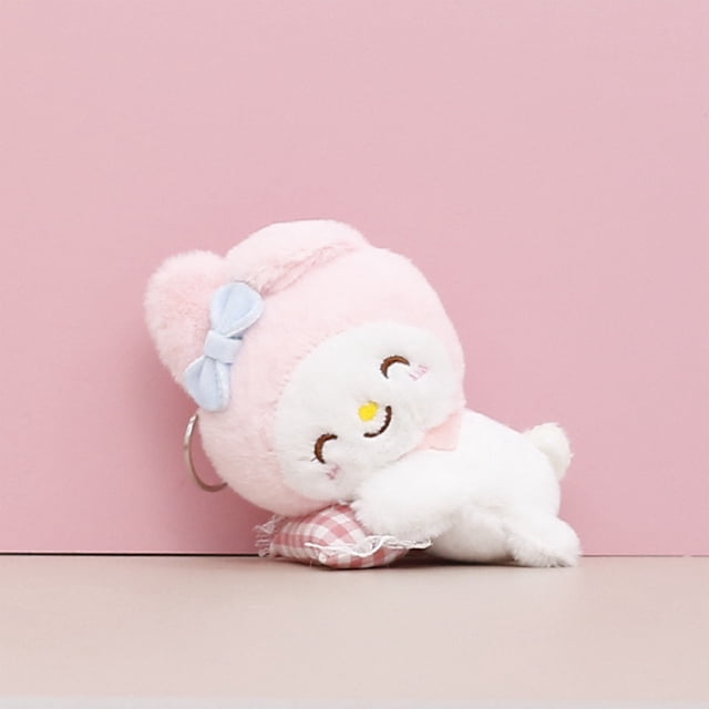 Muñeco de peluche de regalo para niños con colgante pequeño, muñeco llavero de estilo lindo