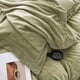 thumbnail image 4 of Xiao Hua Juego de sábanas, juego de sábanas y fundas de almohada, juego de cama individual, ropa de cama de hotel, decoración del hogar (verde), 4 of 5